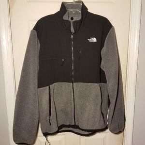 The North Face Denali Grey Black XL Fleece Jacket
